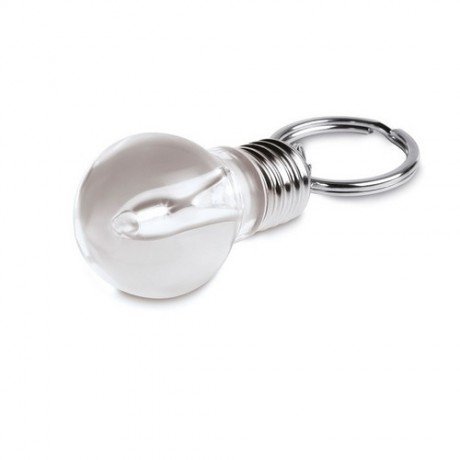 Llavero forma bombilla con luz Ilumix