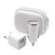 Set Cargadores USB Canox