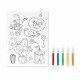 Stickers de imán para colorear Magcolour