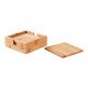 Set 4 posavasos bambú Mendi
