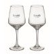 Juego copas vino Cheers