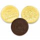 Monedas de chocolate