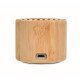 Altavoz bambú Round Lux