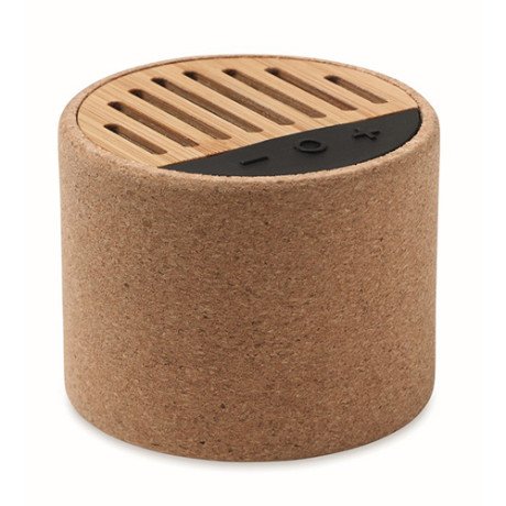 Altavoz corcho Round +